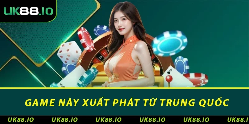 Tài Xỉu - Game Đỏ Đen Hấp Dẫn & Dễ Chơi Nhất Tại UK88 1 Game này xuất phát từ Trung Quốc